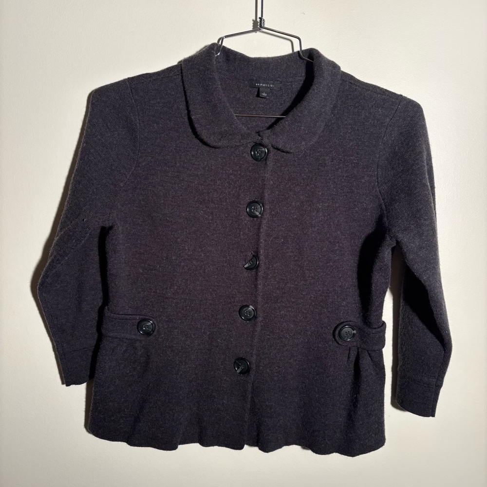 Semantiks Merino Blend Cardigan